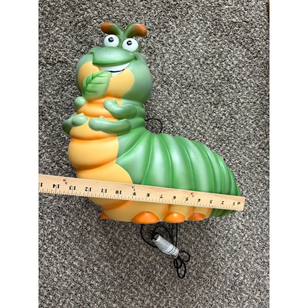 cracker barrel lighted caterpillar blow mold decorative figure - Picture 3 of 4